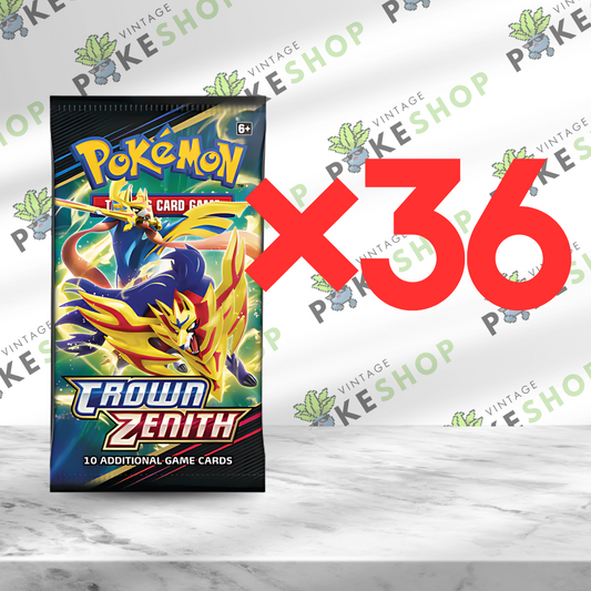 Pokémon TCG: Sword & Shield—Crown Zenith Booster Pack (36 Count)