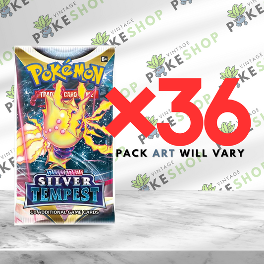 Pokémon TCG: Sword & Shield—Silver Tempest Booster Packs (36 Count)